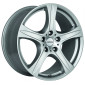 9x19 ET40 - LK5/120 ML82 Ronal R55 SUV kristallsilber