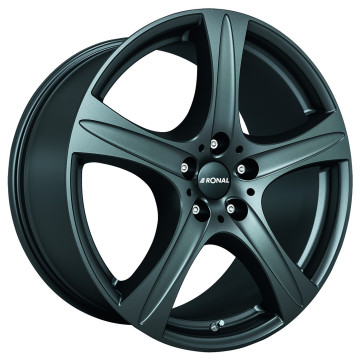9x19 ET55 - LK5/112 ML76 Ronal R55 SUV mattschwarz