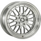 8.5x19 ET45 - LK5/112 ML66.5 Ultra Wheels UA3 LM silver / lip polished