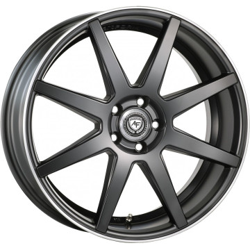 10.5x20 ET35 - LK5/112 ML66.5 ArtForm AF-302 flat black rim polished