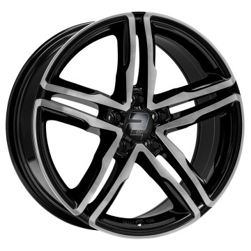 8.5x19 ET30 - LK5/112 ML66.6 2DRV WH11 schwarz hochglanzpoliert