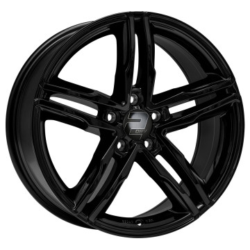 9x20 ET37 - LK5/112 ML66.6 2DRV WH11 schwarz glänzend lackiert