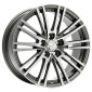 7.5x17 ET35 - LK5/112 ML66.6 2DRV WH18 daytona grau hochglanzpoliert