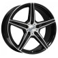 10.5x20 ET15 - LK5/112 ML66.6 Axxion AX7 schwarz hochglanzpoliert