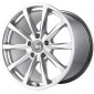 8.5x19 ET45 - LK5/120 ML74.1 RH Alurad GT sterlingsilber lackiert