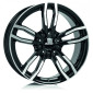 8x18 ET30 - LK5/112 ML66.5 Alutec Drive diamant-schwarz frontpoliert