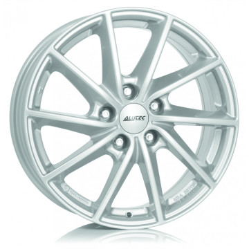 6x15 ET39 - LK4/100 ML56.6 Alutec Singa polar-silber
