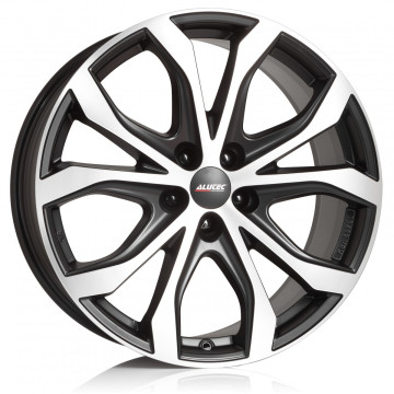 9x20 ET35 - LK5/112 ML66.5 Alutec W10X racing-schwarz frontpoliert