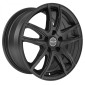 6.5x16 ET40 - LK5/100 ML63.3 Proline VX100 black matt