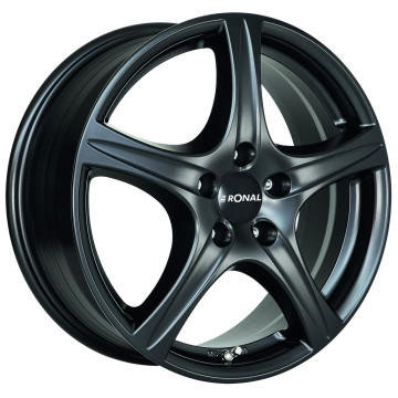 6x15 ET50 - LK5/112 ML76 Ronal R56 mattschwarz