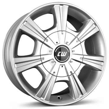 7.5x17 ET61 - LK5/118 ML71.1 Borbet CH crystal silver