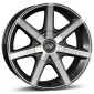7x16 ET40 - LK5/139.7 ML98.1 Borbet CWE mistral anthracite polished