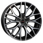 8.5x19 ET45 - LK5/114.3 ML72.5 Borbet DY dark grey polished matt