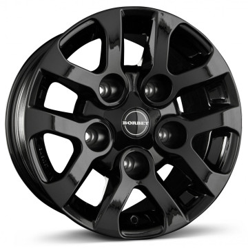 8x16 ET5 - LK5/165.1 ML113 Borbet LD black glossy