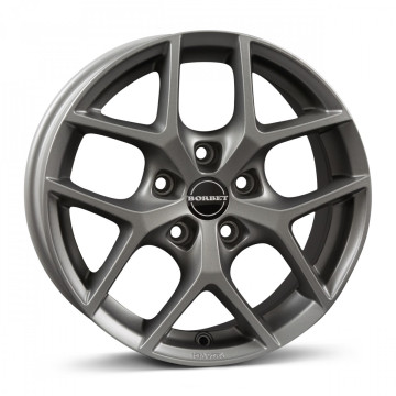 7.5x17 ET47 - LK5/114.3 ML72.5 Borbet Y titan matt bis 18-Zoll