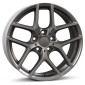 8x18 ET34 - LK5/120 ML72.5 Borbet Y titan matt bis 18-Zoll BMW