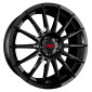 7x17 ET42 - LK4/100 ML64 TEC Speedwheels AS2 black glossy