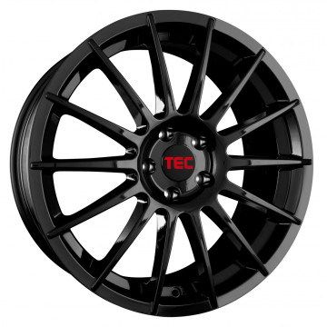 7.5x17 ET35 - LK5/112 ML72.5 TEC Speedwheels AS2 black glossy