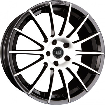 8.5x19 ET40 - LK5/120 ML72.6 TEC Speedwheels AS2 black polished