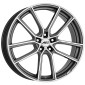 8x18 ET35 - LK5/112 ML70.1 AEZ Raise gunmetal polished