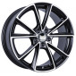8x19 ET45 - LK5/112 ML66.6 MAM A5 matt black front polish