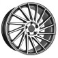 8x18 ET45 - LK5/112 ML72.6 Keskin KT17 Hurricane palladium front polish