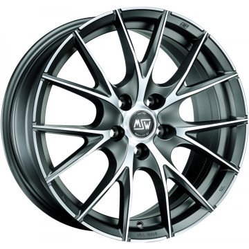 9x18 ET29 - LK5/112 ML73.1 MSW MSW 25 matt titanium polished