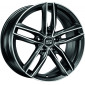 7.5x17 ET45 - LK5/112 ML57.06 MSW MSW 26 matt dark titanium poliert