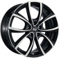 7.5x17 ET45 - LK5/114.3 ML73.1 MSW MSW 27 matt dark titanium polished
