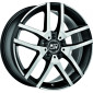 6.5x16 ET38 - LK5/112 ML66.46 MSW MSW 28 matt black polished