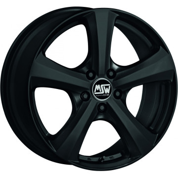 7x16 ET45 - LK5/108 ML73.1 MSW MSW 19 schwarz matt