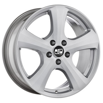 7x16 ET45 - LK5/114.3 ML73.1 MSW MSW 19 full silver