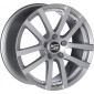 6.5x16 ET37 - LK4/100 ML63.3 MSW MSW 22 full silver