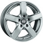 7.5x17 ET52.5 - LK5/112 ML66.46 MSW MSW 55 full silver