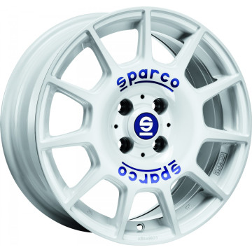 7.5x17 ET48 - LK5/100 ML63.3 Sparco Terra white