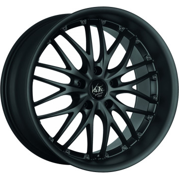 7x17 ET38 - LK4/100 ML73.1 Barracuda Voltec T6 mattblack PureSports