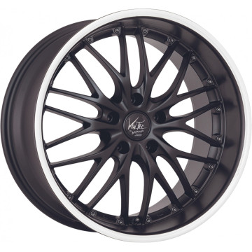 9x20 ET45 - LK5/120 ML65.1 Barracuda Voltec T6 SUV mattblack PureSports / Color Trim weiss