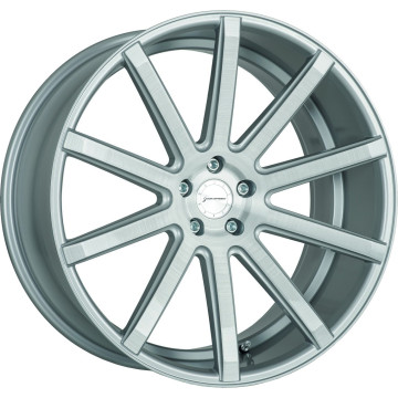 9x20 ET40 - LK5/114.3 ML73.1 Corspeed Deville silver-brushed-surface