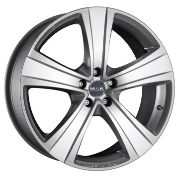 6.5x16 ET68 - LK5/130 ML78.1 Mak Fuoco 5 hyper silver