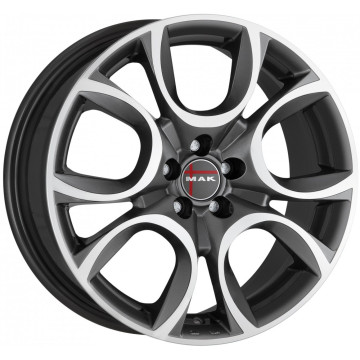 5.5x14 ET35 - LK4/98 ML58.1 Mak Torino gun metallic mirror