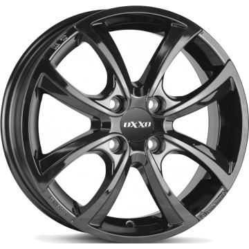 5.5x15 ET42 - LK4/100 ML60.1 Oxxo Telesto glossy black