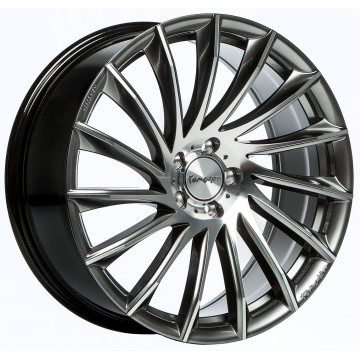 8.5x19 ET45 - LK5/112 ML72.6 Tomason TN16 dark hyperblack polished