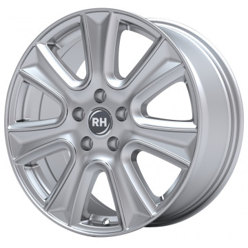 10x22 ET40 - LK5/120 ML74.1 RH Alurad NAJ II sport-silber lackiert
