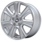 10x22 ET40 - LK5/120 ML74.1 RH Alurad NAJ II sport-silber lackiert