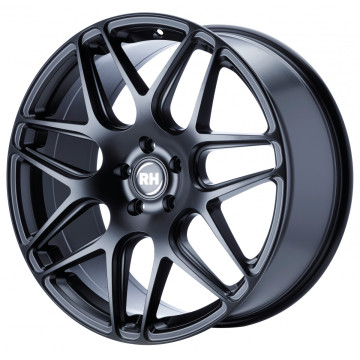 10x22 ET35 - LK5/114.3 ML72.6 RH Alurad RB11 racing schwarz lackiert