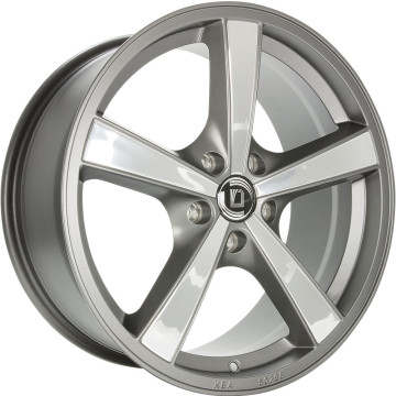 7x17 ET40 - LK5/100 ML63.5 Diewe Trina platininox