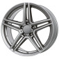 7.5x17 ET45 - LK5/112 ML66.5 Rial M10 metal-grey