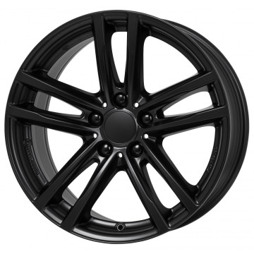 7x16 ET52 - LK5/112 ML66.5 Rial X10 racing-schwarz
