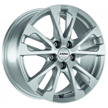 7.5x17 ET27 - LK5/112 ML66.5 Ronal R61 kristallsilber-matt