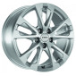 7.5x17 ET52 - LK5/112 ML76 Ronal R61 kristallsilber-matt
